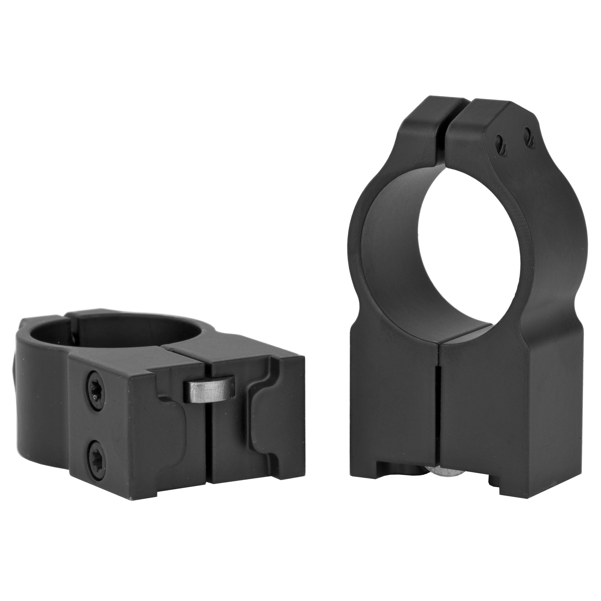 Warne Ruger M77 1 High Matte Rings - Precise Fit for Ruger Firearms
