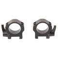 Warne Maxima 1 Low Horizontal Quick Detach Scope Rings in Black