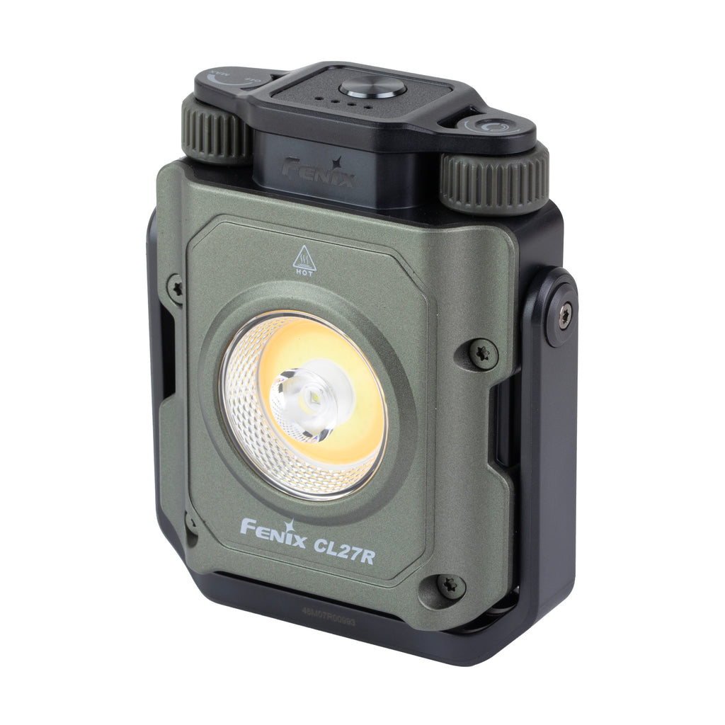 FENIX CL27R Rechargeable 1600 Lumen Lantern with Multi-Mode Lighting and Magnetic Base in Green