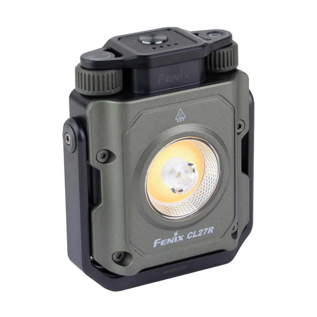 FENIX CL27R Rechargeable 1600 Lumen Lantern with Multi-Mode Lighting and Magnetic Base in Green