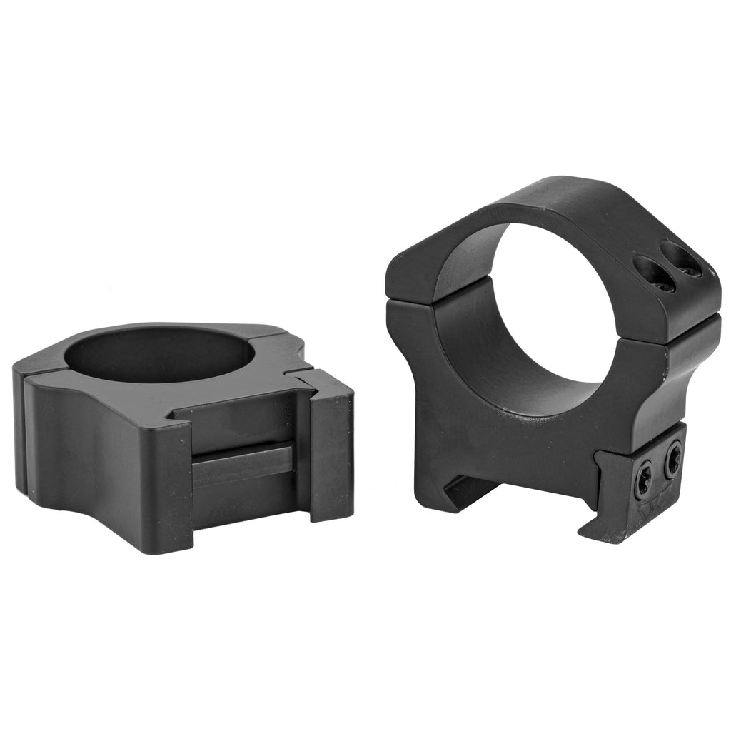 Warne Maxima Horizontal Medium Scope Rings - Black, Part Number 501M