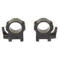Warne Maxima 1 High Horizontal Quick Detach Scope Rings in Black