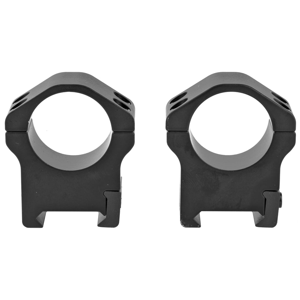 Warne Maxima Horizontal Scope Rings 1 High Matte Black - Reliable Precision Mounts