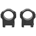Warne Maxima Horizontal Scope Rings 1 High Matte Black - Reliable Precision Mounts