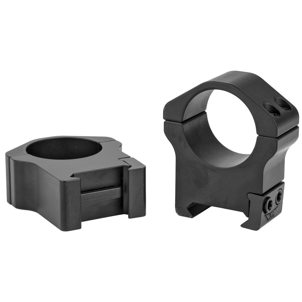 Warne Maxima Horizontal Scope Rings 1 High Matte Black - Reliable Precision Mounts