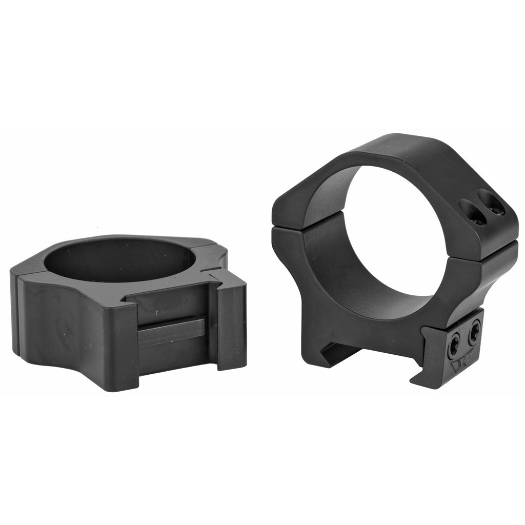 Warne Maxima Horizontal 30mm Low Scope Rings - Matte Black
