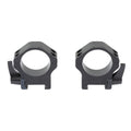 Warne Maxima 30mm Horizontal Quick Detach Scope Rings - Medium Black