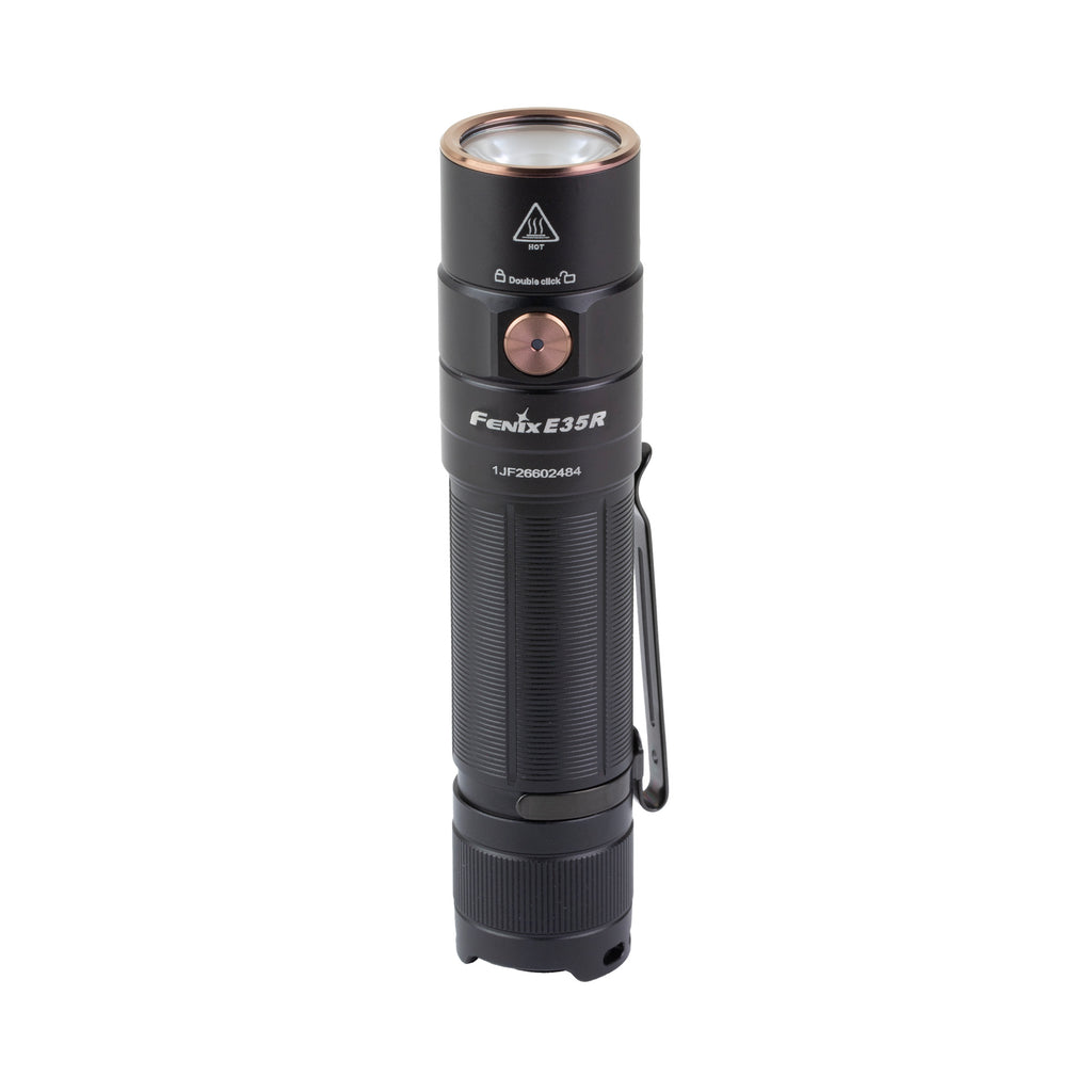 Fenix E35R 3100 Lumen Rechargeable LED Flashlight - Black