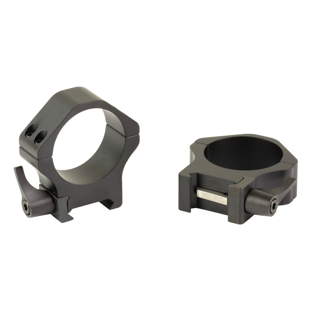 Warne Maxima 34mm Medium Horizontal Quick Detach Scope Rings – Black
