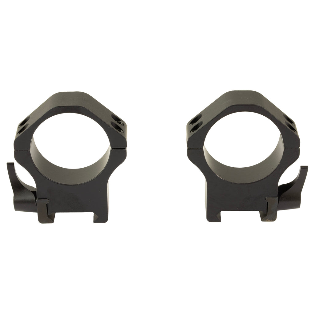 Warne Maxima 34mm High Horizontal Quick Detach Scope Rings - Black