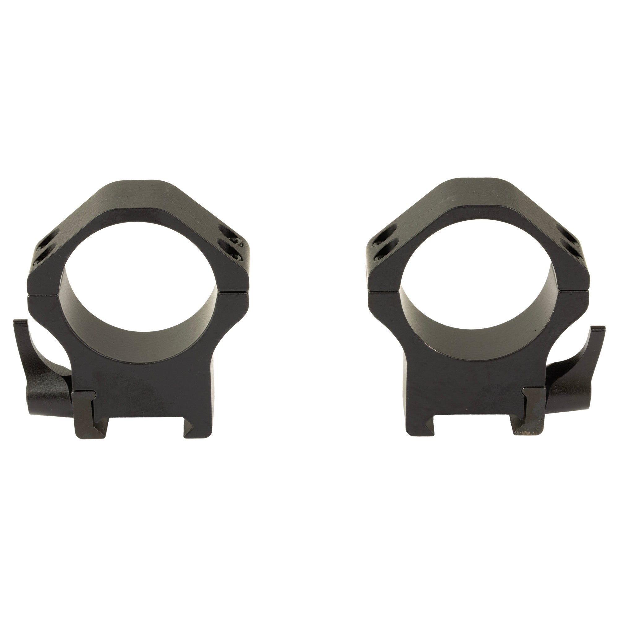 Warne Maxima 34mm High Horizontal Quick Detach Scope Rings - Black