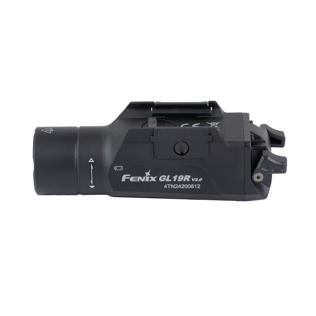 FENIX GL19R V2 1200 Lumens Tactical Weapon Light for Pistols with USB-C Rechargeable Battery