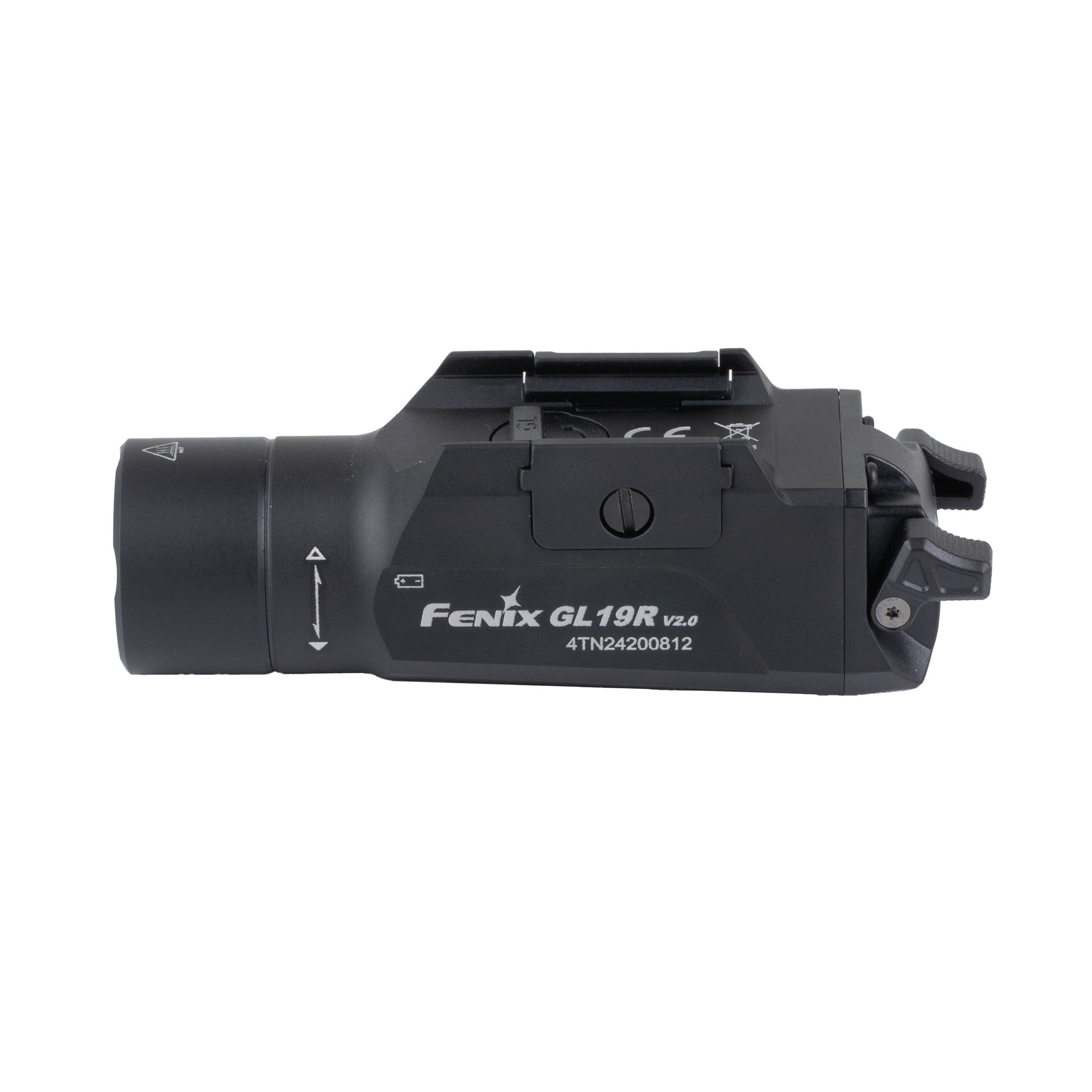 FENIX GL19R V2 1200 Lumens Tactical Weapon Light for Pistols with USB-C Rechargeable Battery