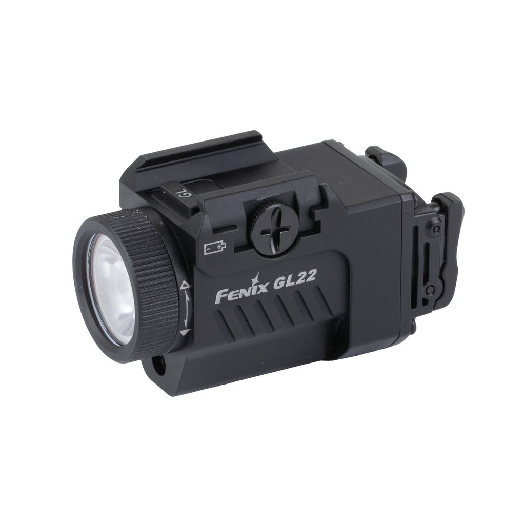 FENIX GL22 750 Lumen Pistol Weapon Light with Red Laser - Black