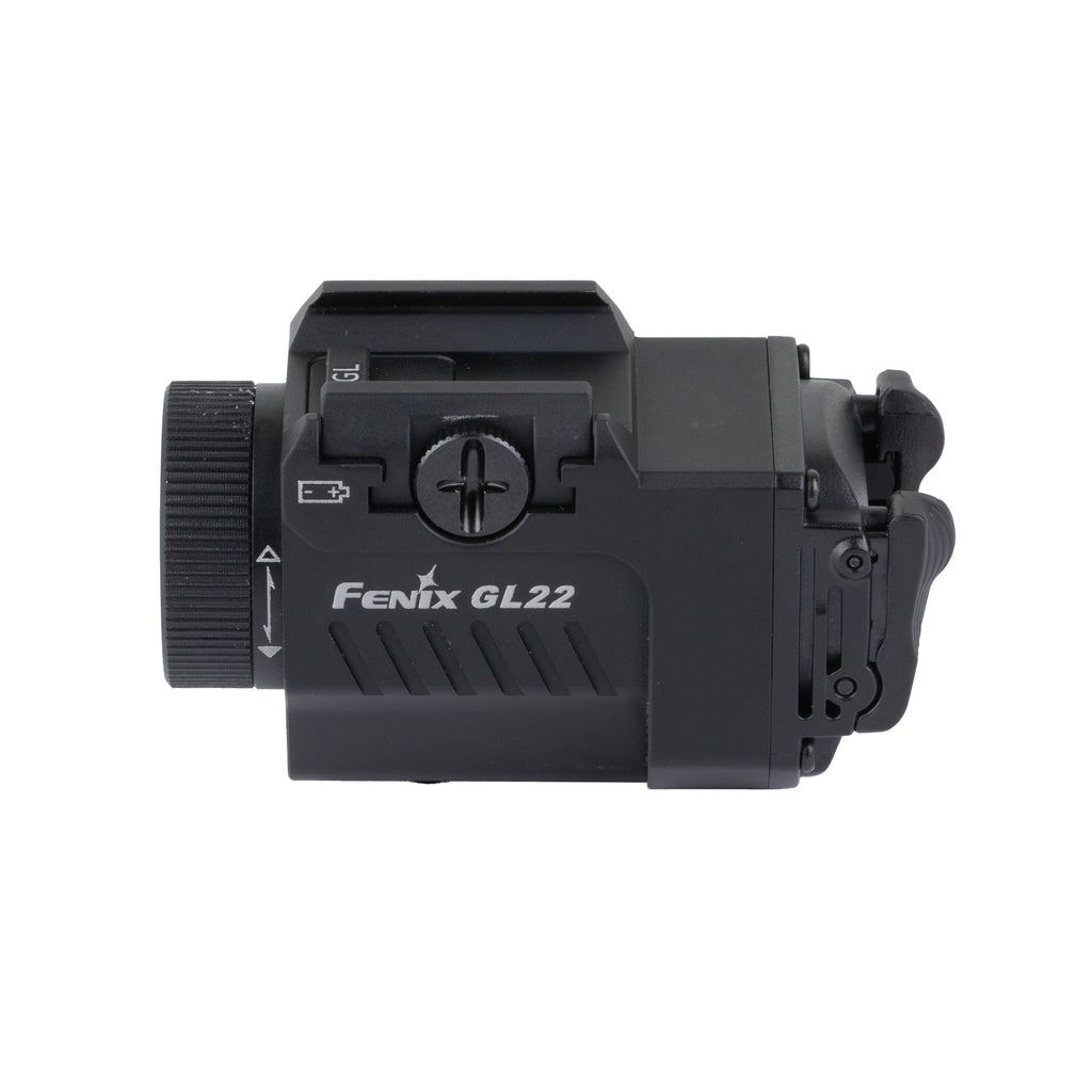 FENIX GL22 750 Lumen Pistol Weapon Light with Red Laser - Black