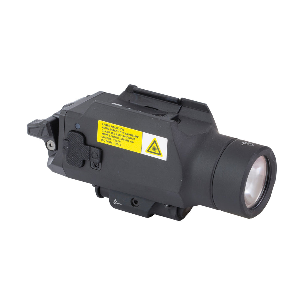 FENIX GL23R 1200 Lumen Rechargeable Weapon Light with Green Laser for Full-Sized Pistols