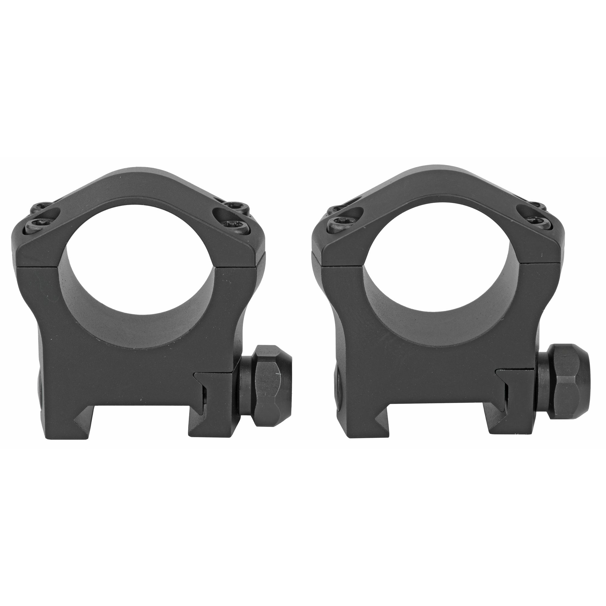 Warne Mountain Tech 30mm Medium Matte Scope Mounts for Precision Shooting
