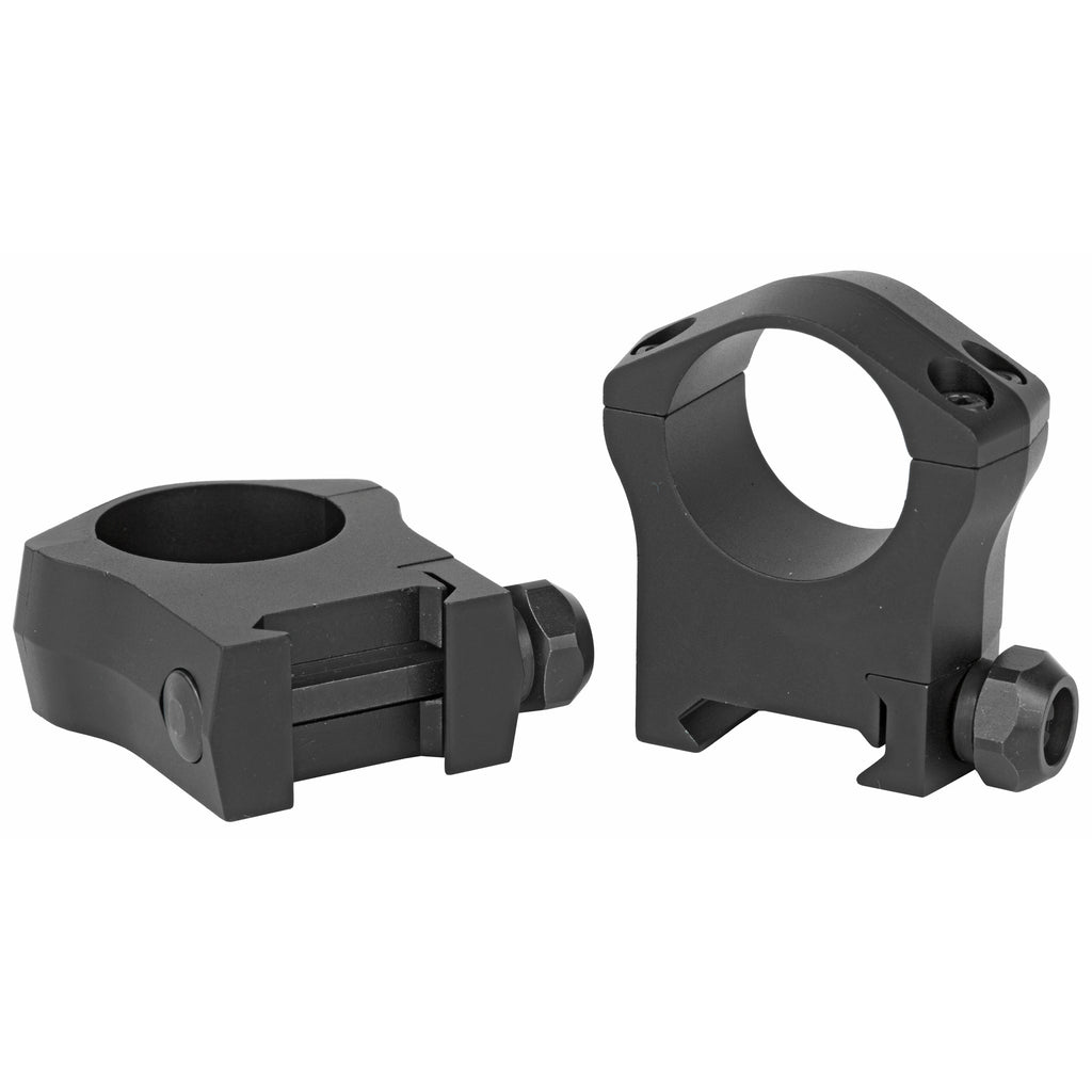 Warne Mountain Tech 30mm High Matte Scope Rings – Lightweight Precision Mounts for Backcountry Hunting