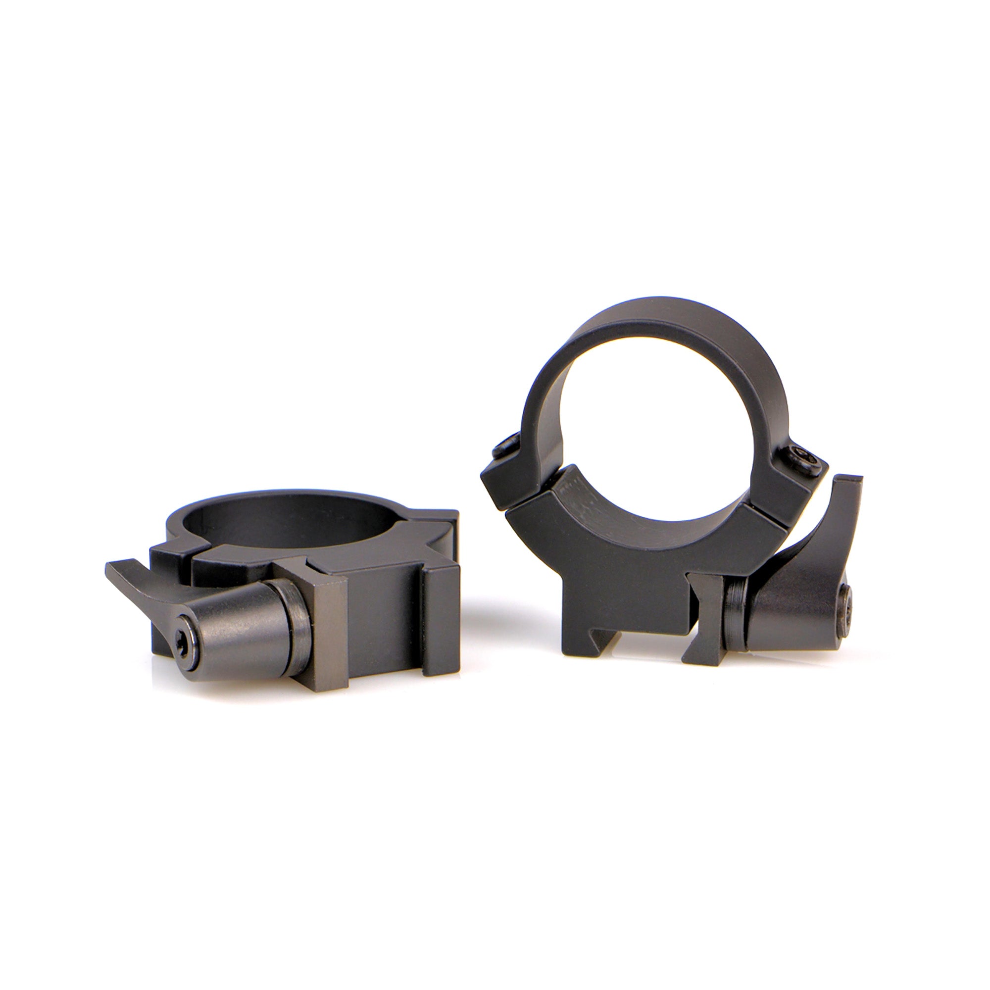 Warne 7.3 Series 1 Medium Matte Rimfire Scope Rings for 3/8" and 11mm Dovetails