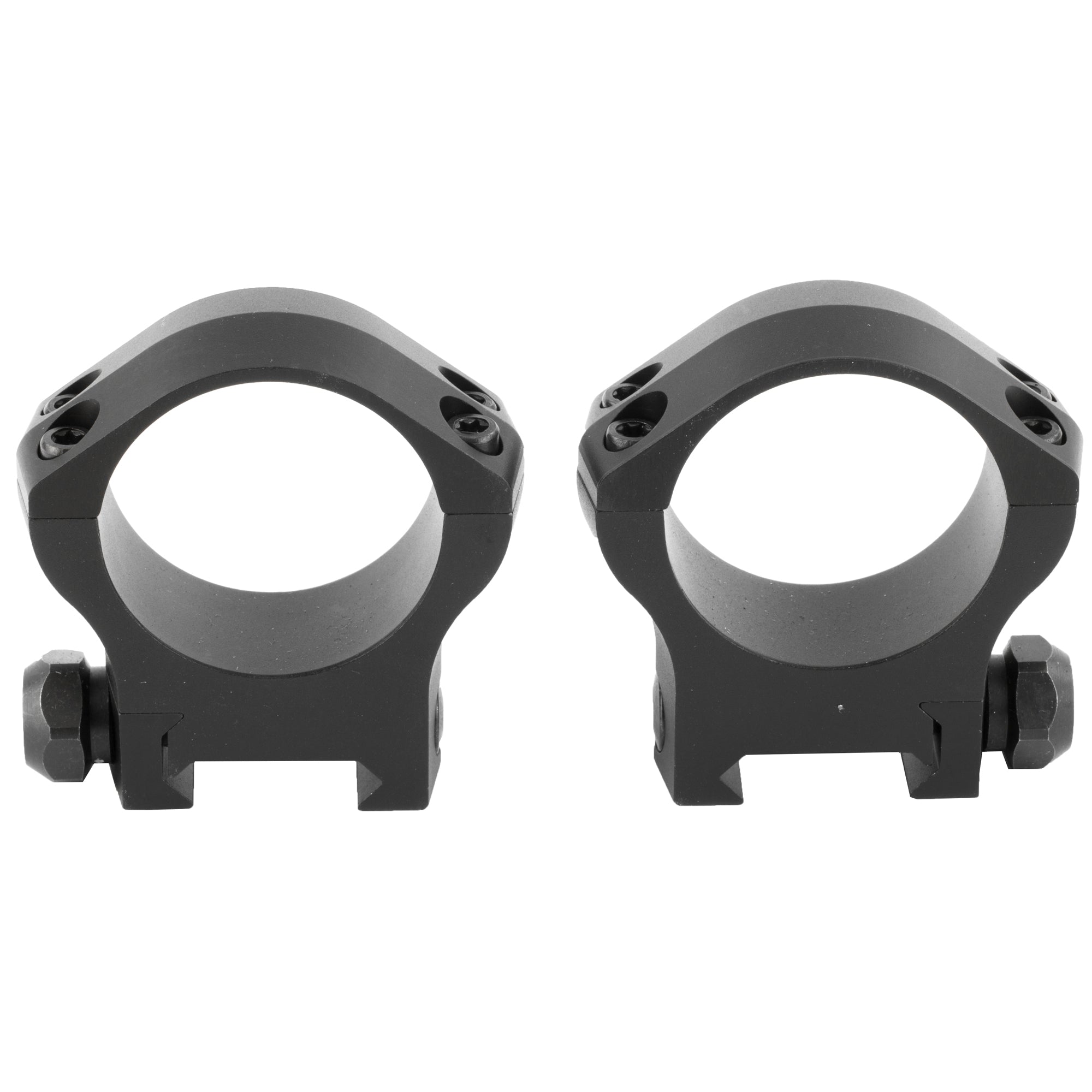 Warne Mountain Tech 34mm Medium Matte Scope Rings - Precision Mounting for Backcountry Hunting