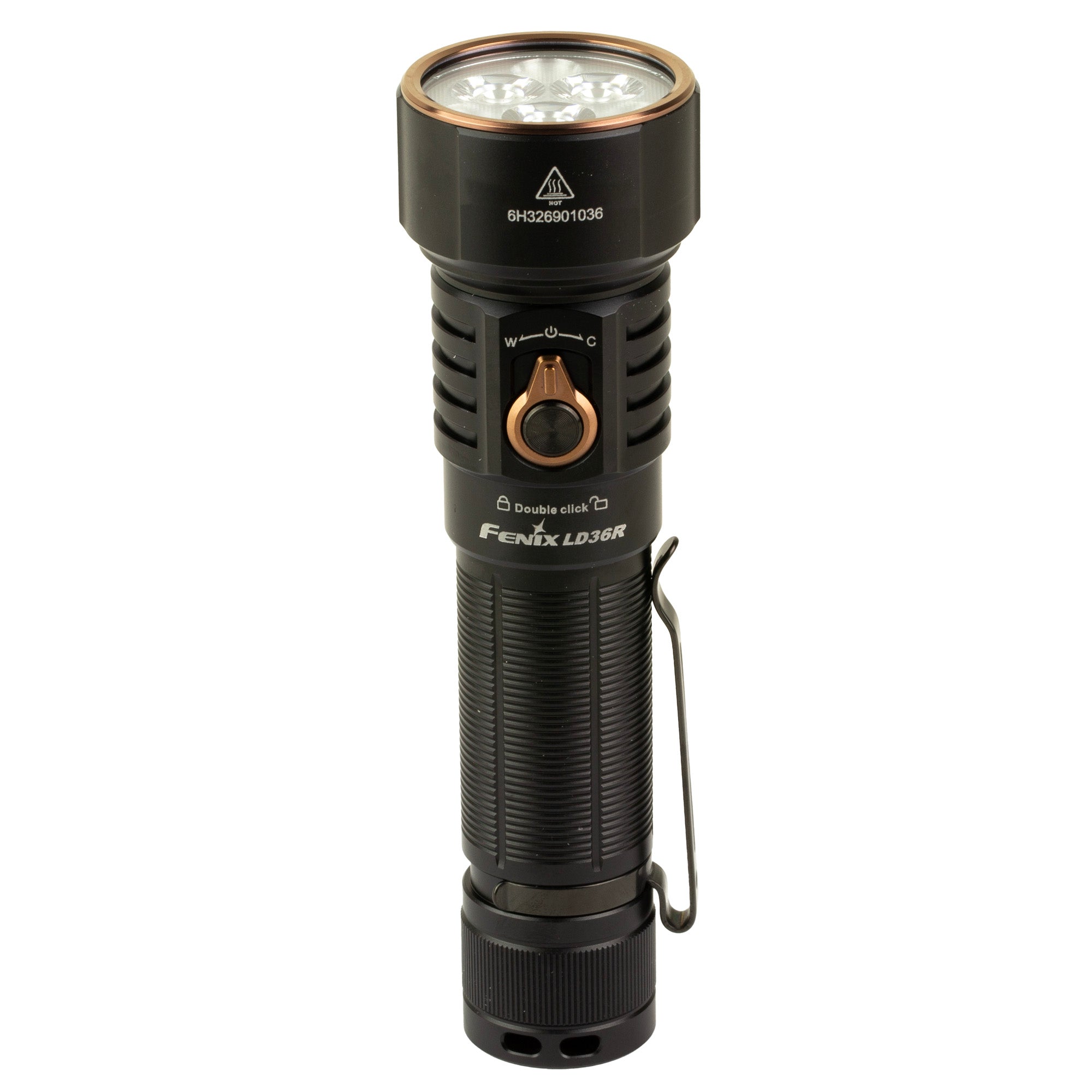 FENIX LD36R 3600 Lumen Multicolor Flashlight with Diffuser and Rechargeable Battery
