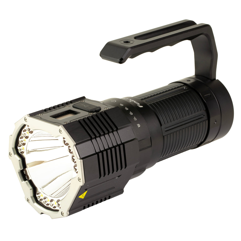 FENIX LR60R 21000 Lumen Rechargeable Search Flashlight with OLED Display and USB-C Charging