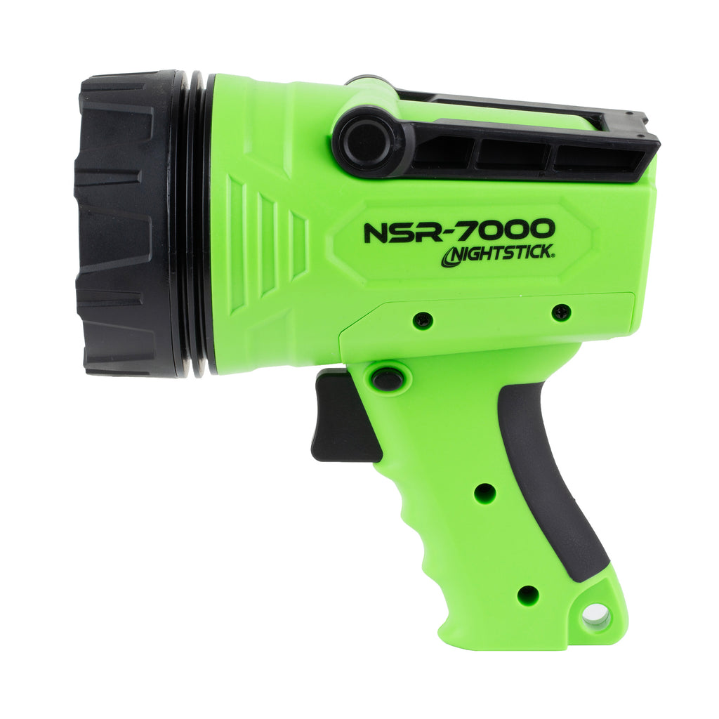 Nightstick NSR-7000 Rechargeable Spotlight with USB-C, 200,000 Candela, 2,000 Lumens, and Hands-Free Stand