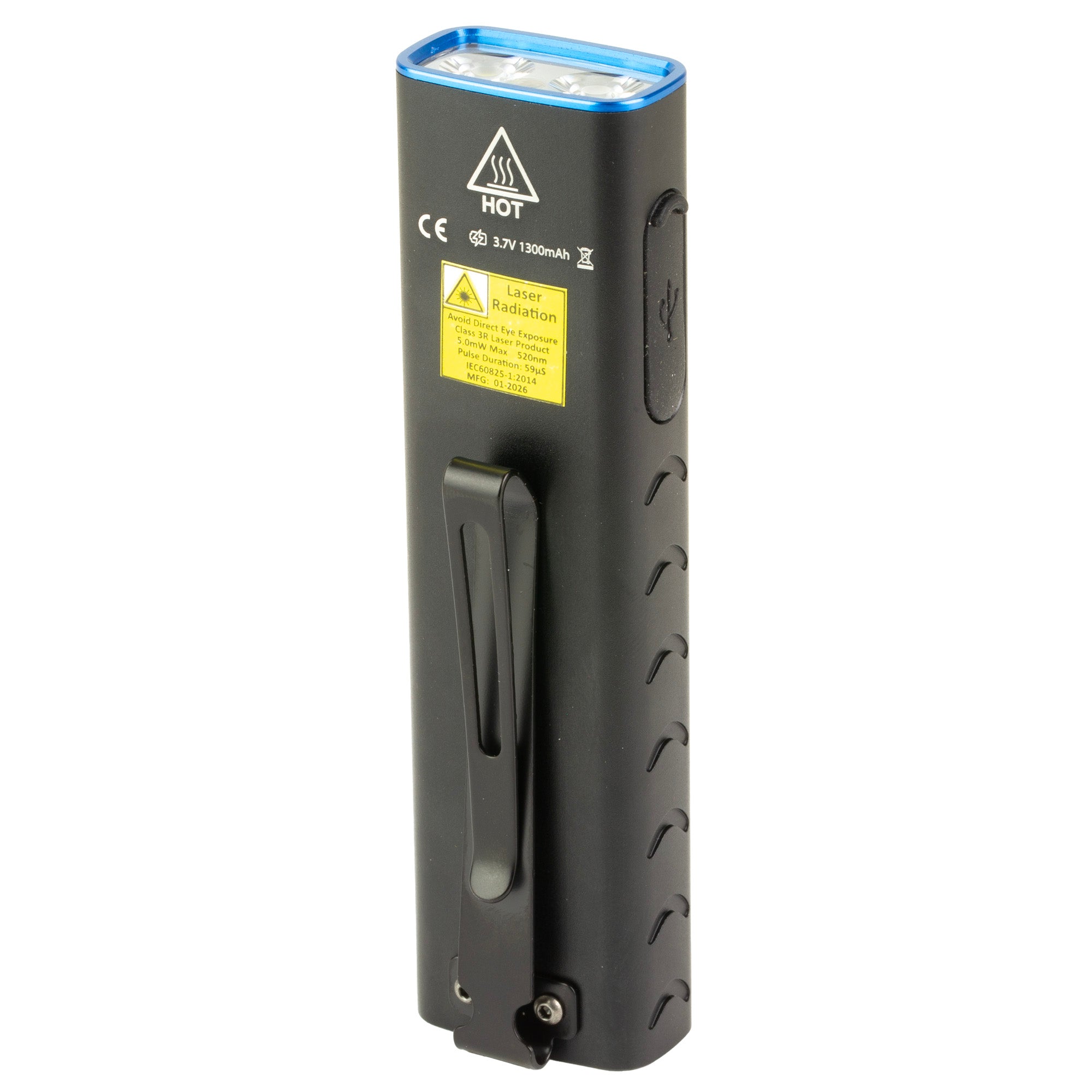 Nightstick TUSK EDC USB-C Rechargeable Flashlight and Laser – Model USB-557