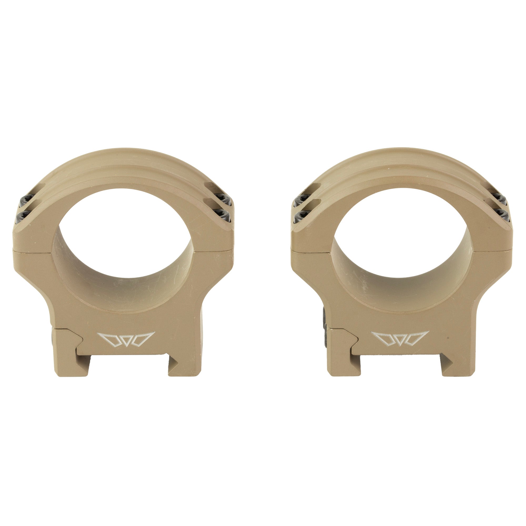 Warne HyperLite 30mm Medium Scope Rings in Flat Dark Earth