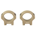 Warne HyperLite 34mm Low Scope Rings in Flat Dark Earth – Lightweight and Durable Optic Mounts