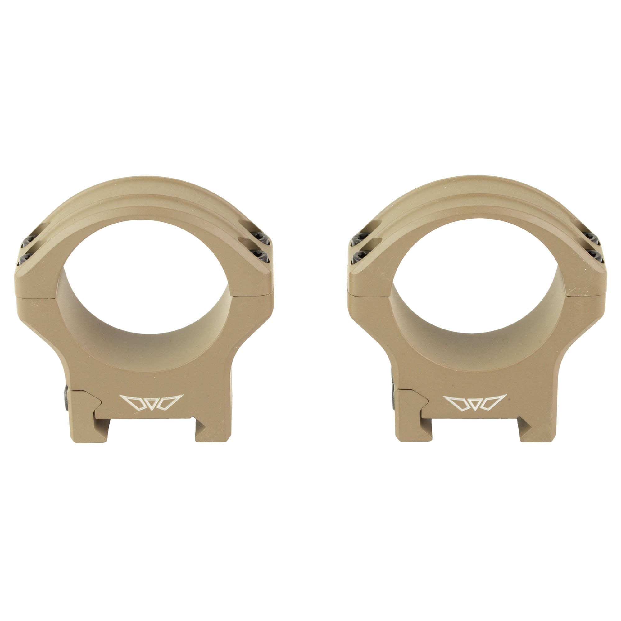 Warne HyperLite 34mm Medium Scope Rings in Flat Dark Earth