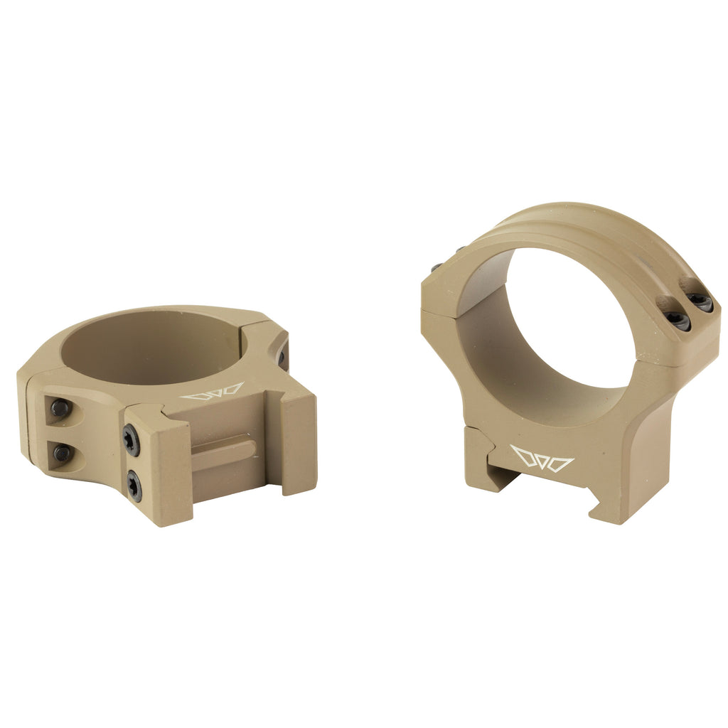 Warne HyperLite 34mm Medium Scope Rings in Flat Dark Earth