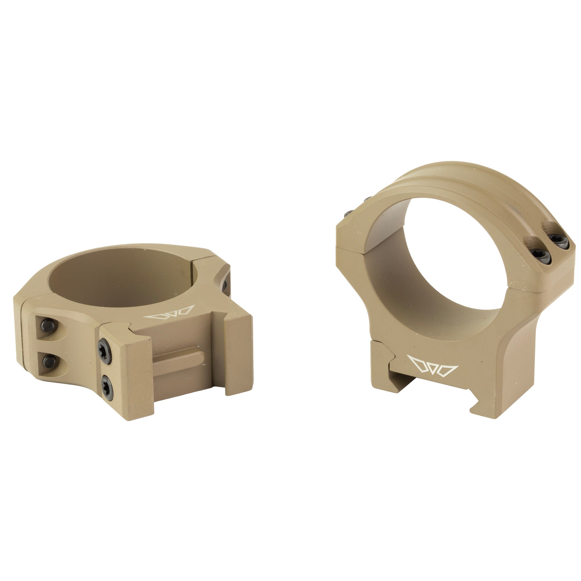 Warne HyperLite 34mm Medium Scope Rings in Flat Dark Earth