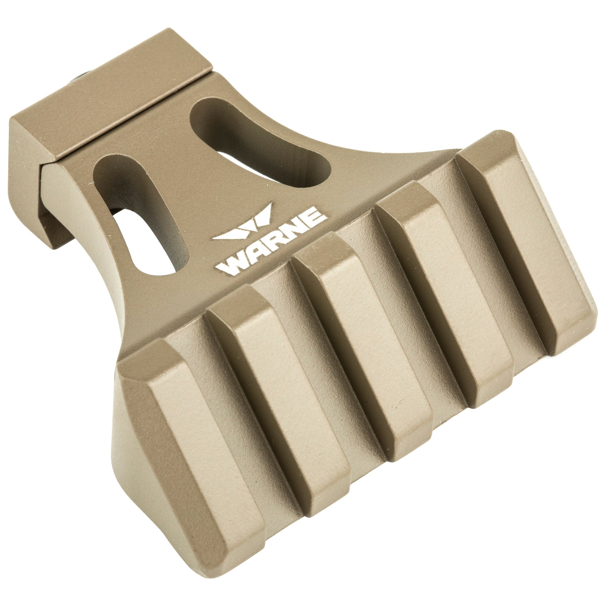 Warne A645DE Flat Dark Earth 45 Degree Picatinny Offset Mount for Tactical Firearms