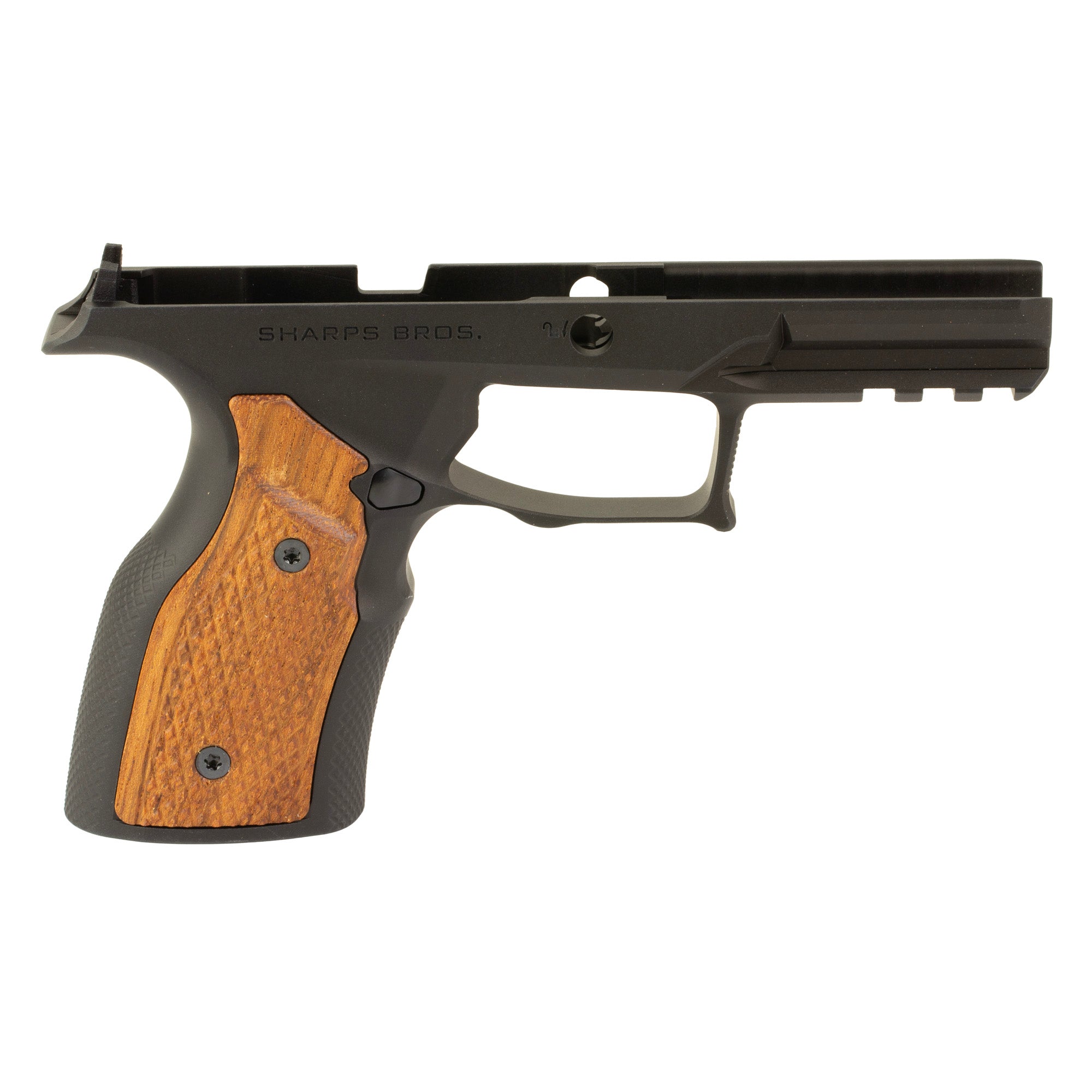 Sharps Bros. SBGM30 Grip Module for Taurus GX4 Carry - Black Anodized Aluminum