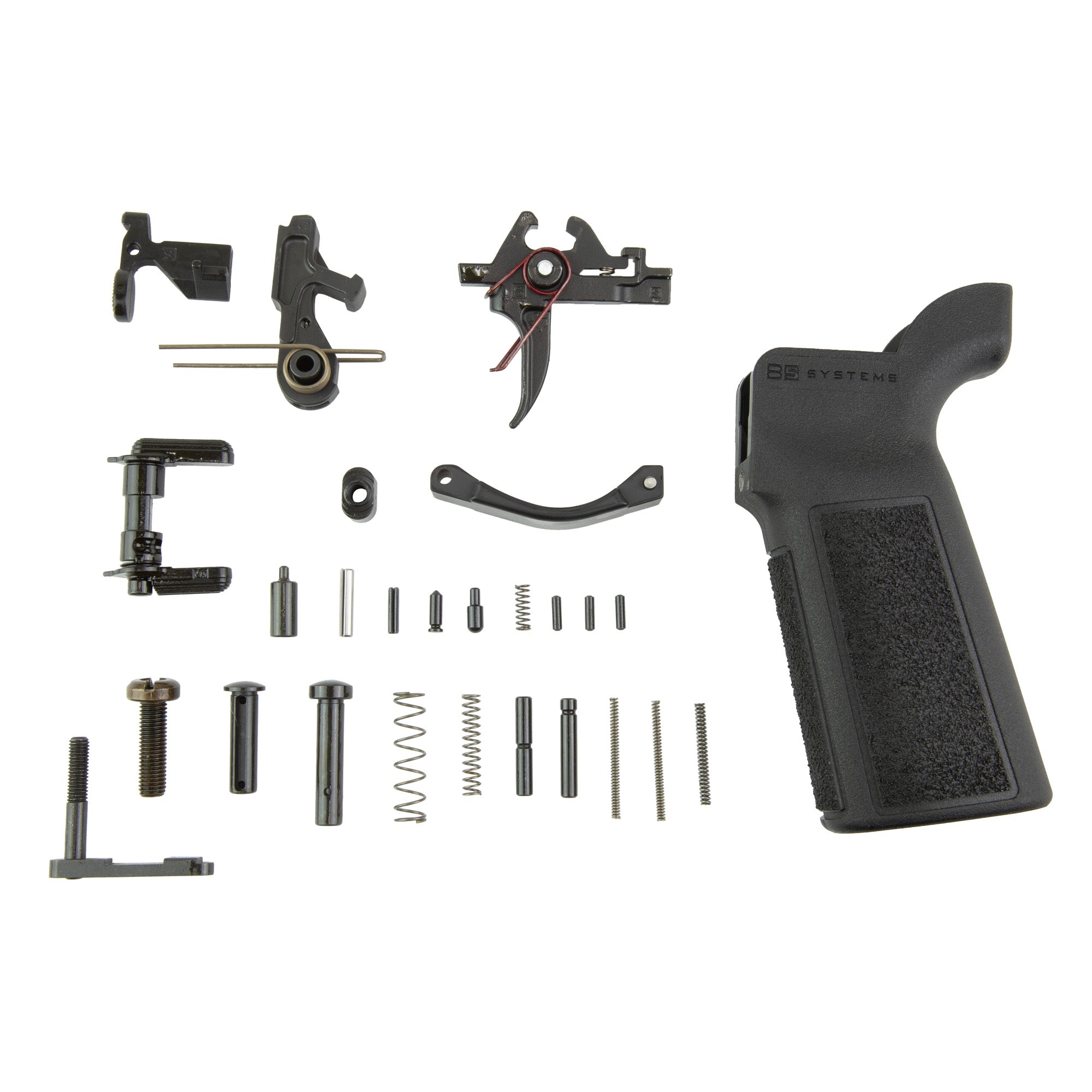Sons of Liberty Gun Works EBG-B5-L2S-AMBI Enhanced Blaster Guts Lower Parts Kit in Black