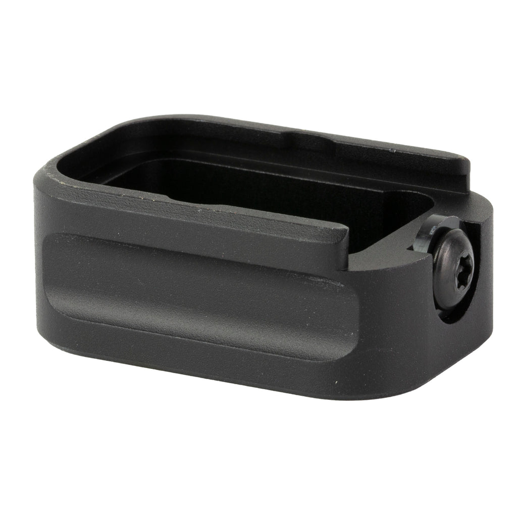 Warne Magazine Extension for Glock 19 and 23 – Increased Capacity & Zero Capacity Options, Black