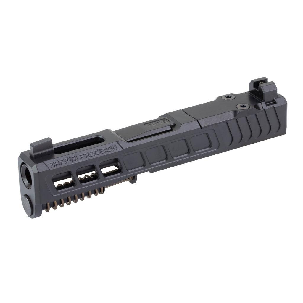 Zaffiri Precision ZPS.3 Black Single Billet 17-4 Stainless Steel Pistol Slide for Glock G43X