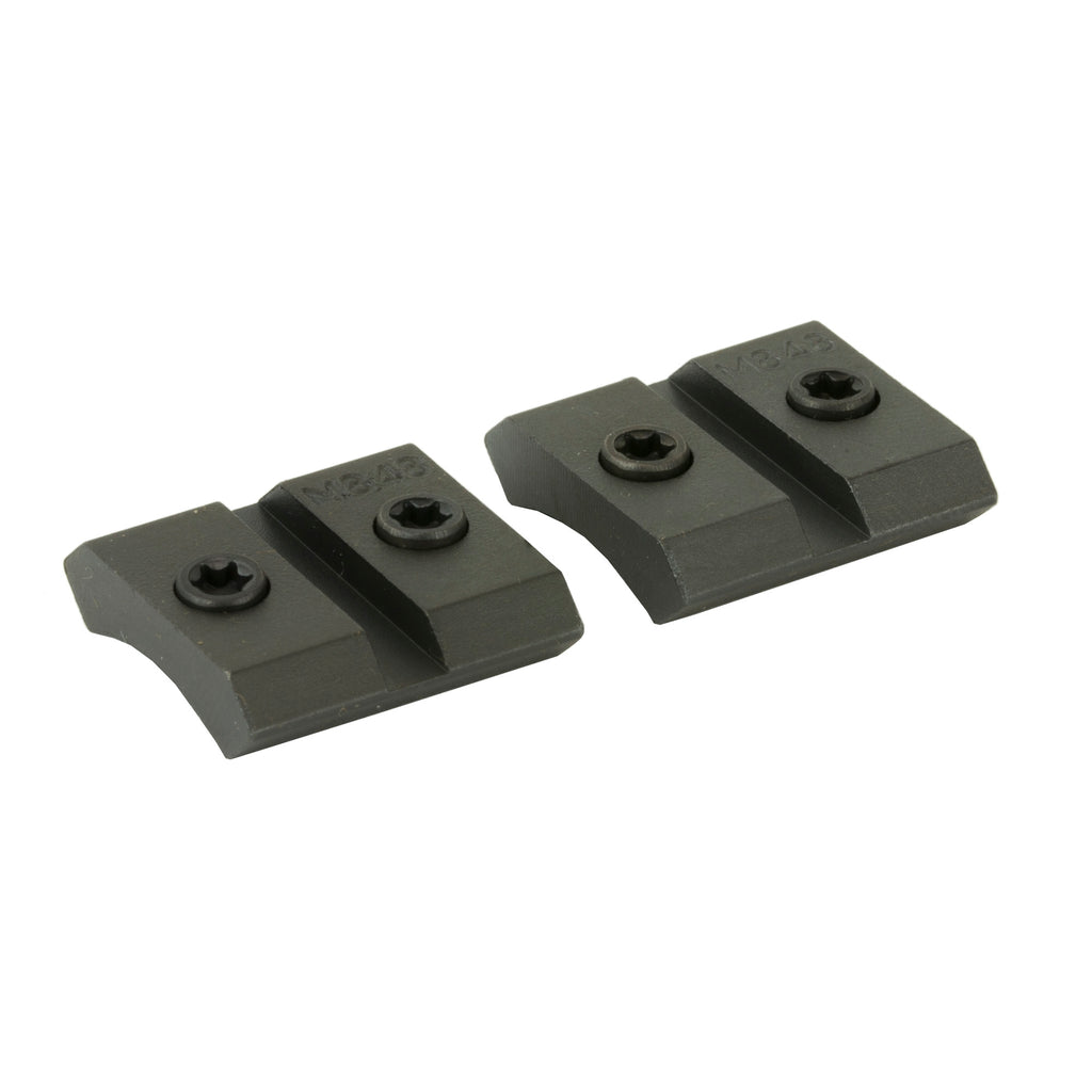 Warne Maxima Browning BAR 2-Piece Steel Base with Recoil Slot