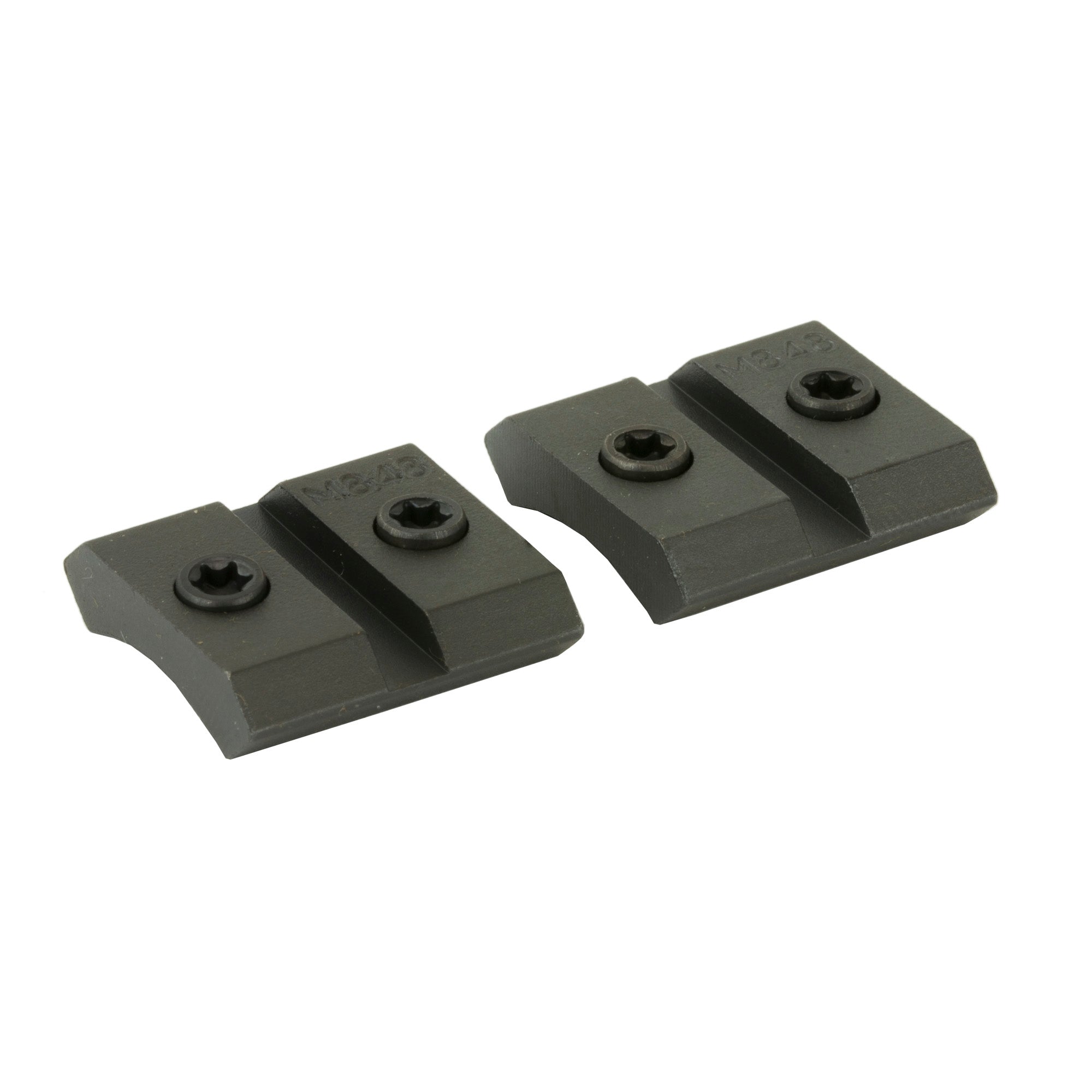 Warne Maxima Browning BAR 2-Piece Steel Base with Recoil Slot