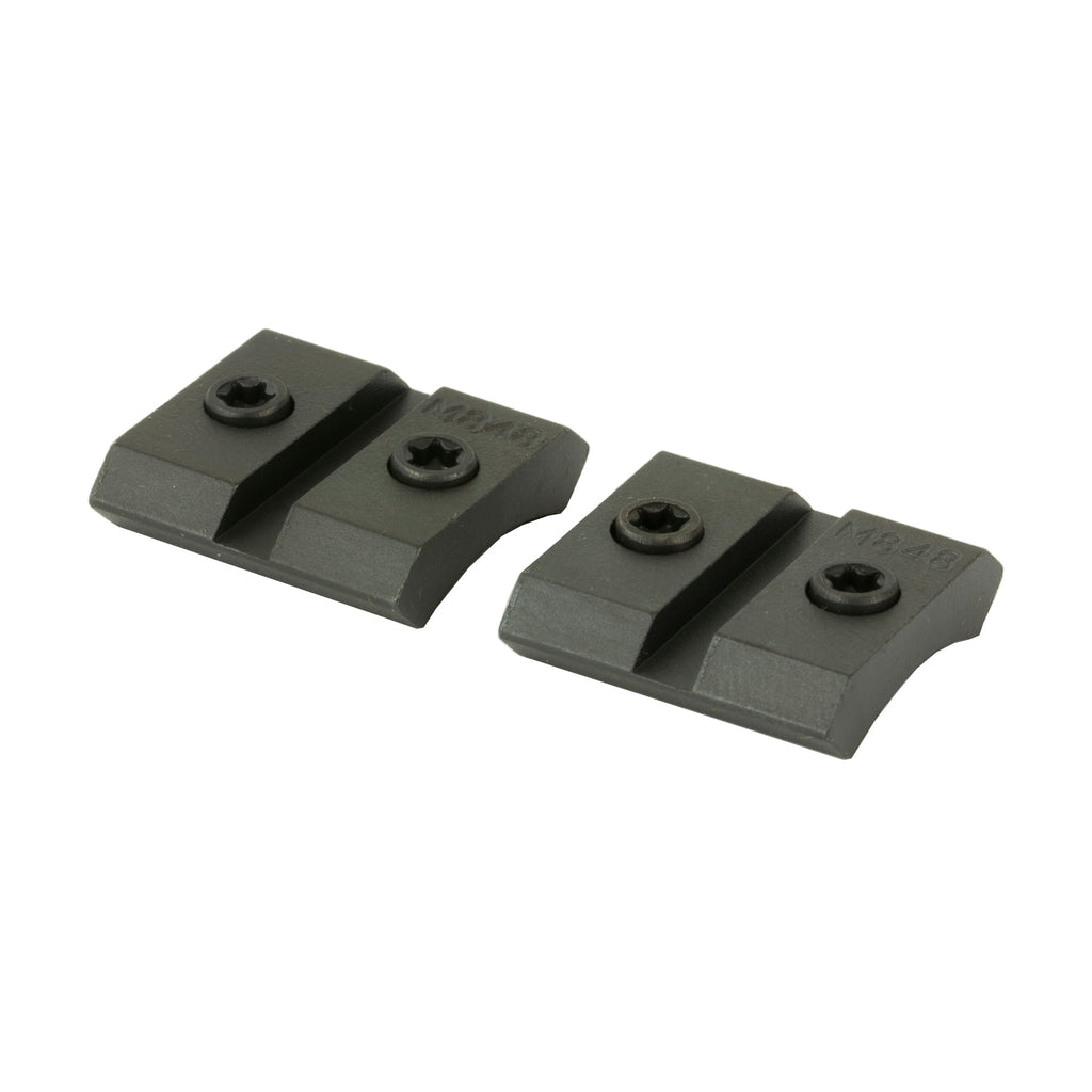 Warne Maxima Browning BAR 2-Piece Steel Base with Recoil Slot