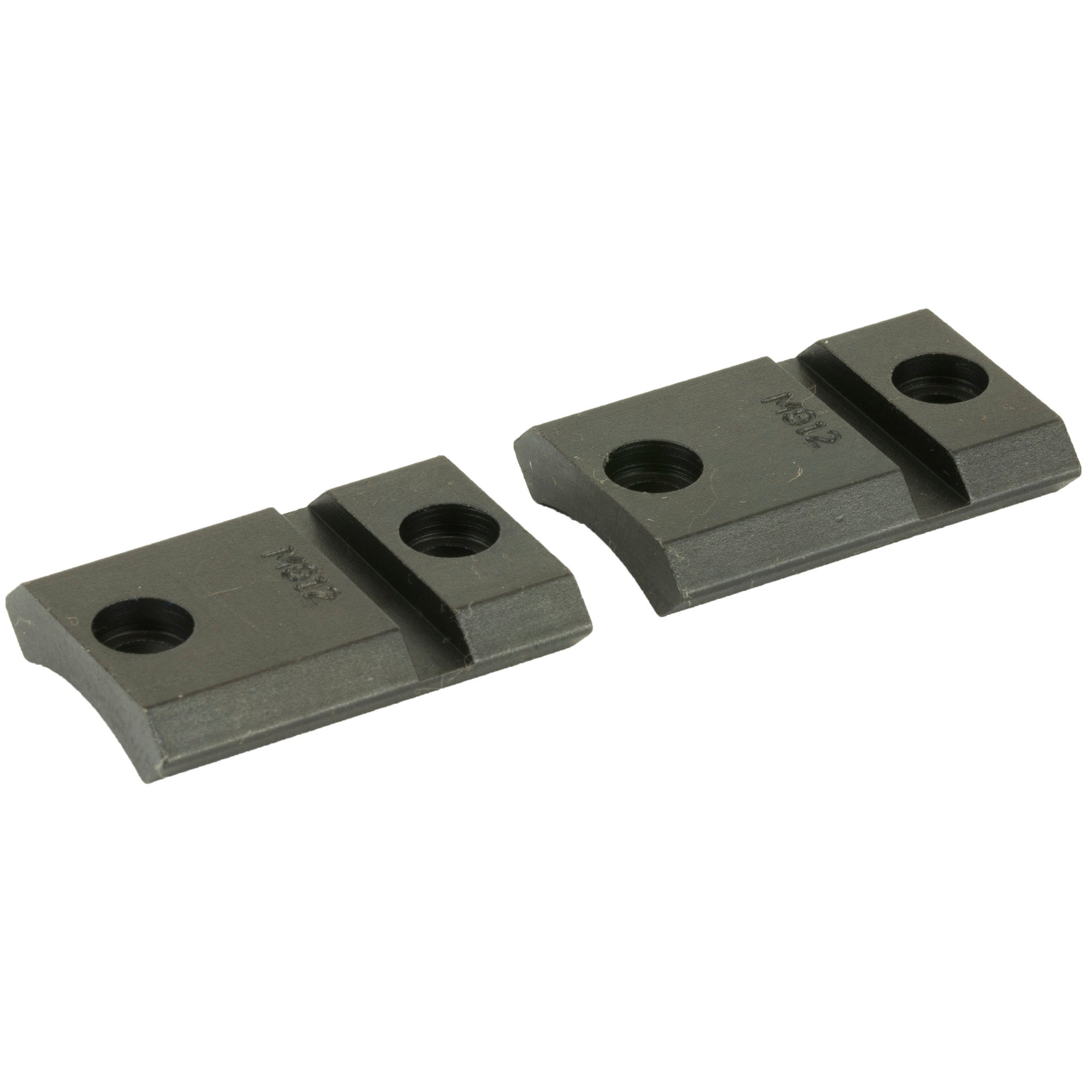 Warne Maxima Steel 2-Piece Base for Rifles - Black (Part #M912/912M)