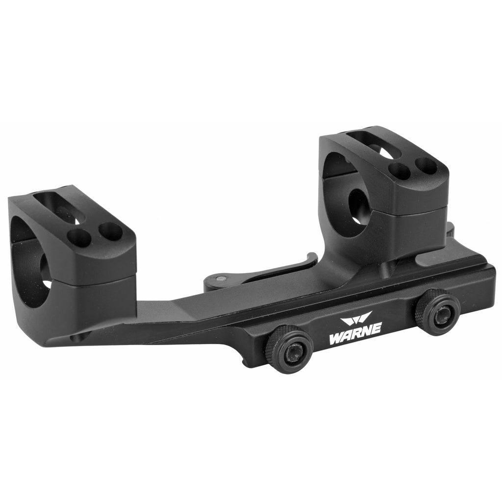 Warne Quick Detach XSKEL 1-Piece Cantilever Mount for Flat Top Rifles