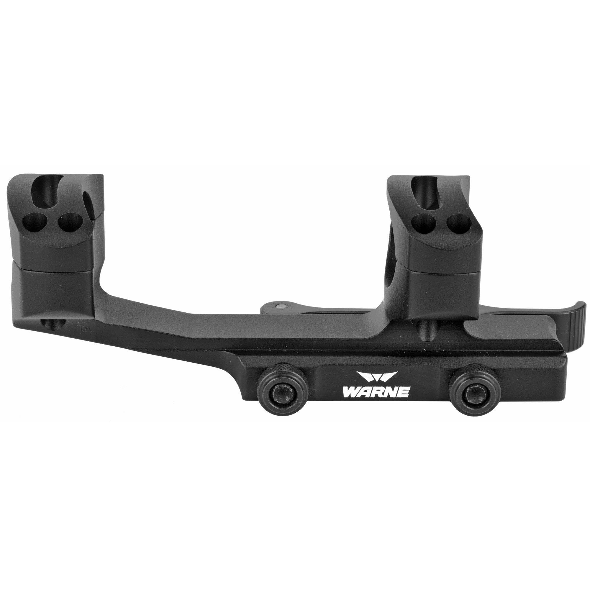 Warne Quick Detach XSKEL 1-Piece Cantilever Mount for Flat Top Rifles
