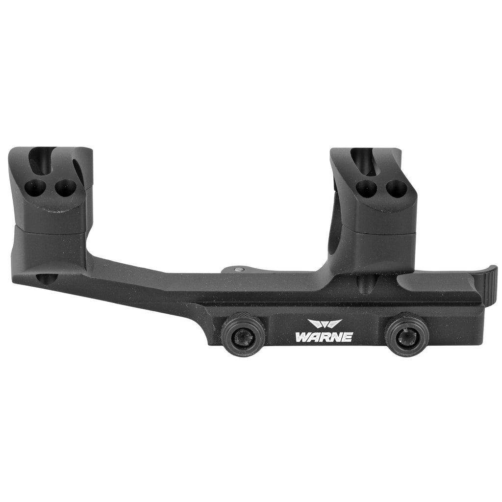 Warne QDXSKEL30TW 30mm Quick Detach Cantilever Scope Mount with Skeletonized Design