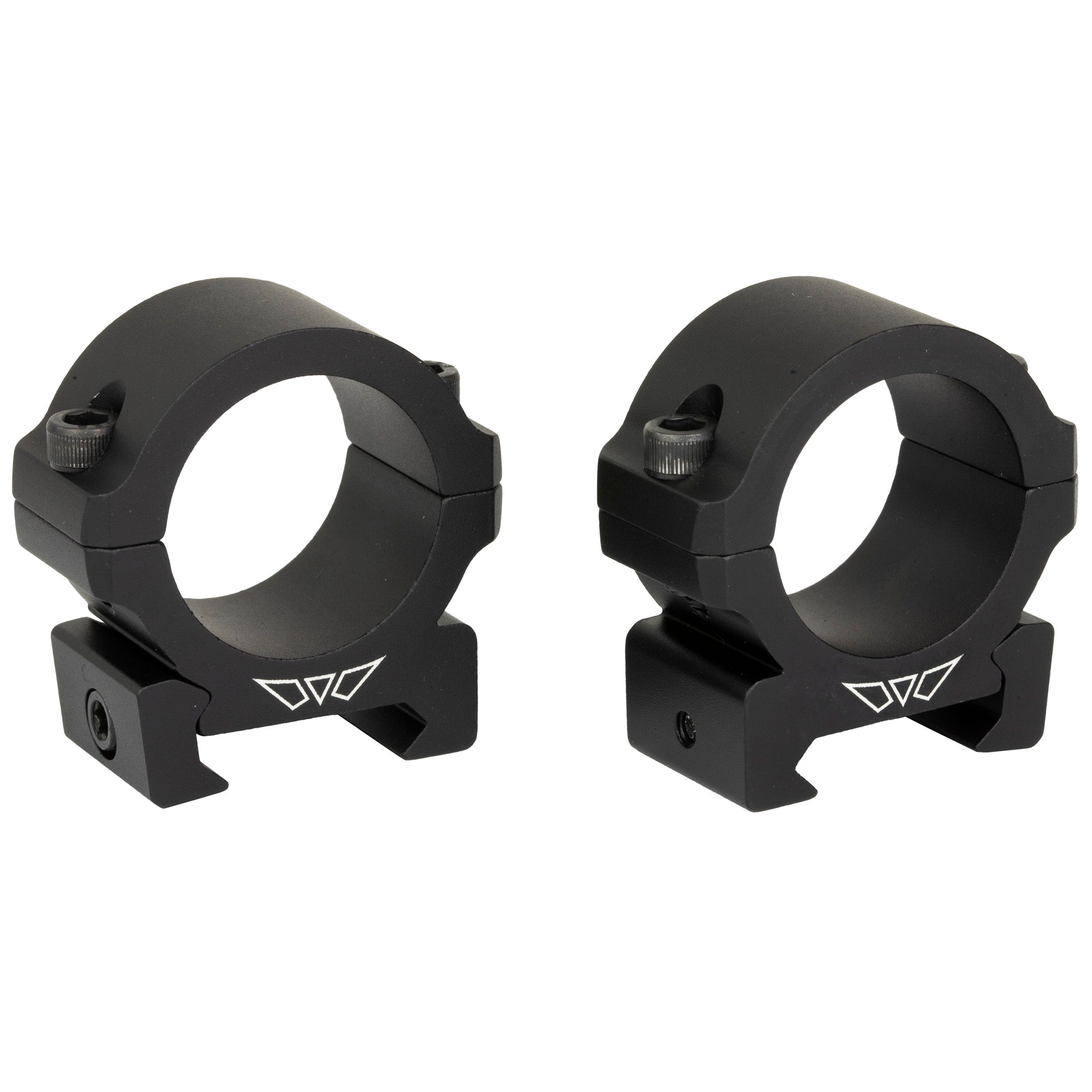 Warne Vapor Horizontal Scope Rings - 1 Inch Low Mount for Centerfire and Rimfire Rifles