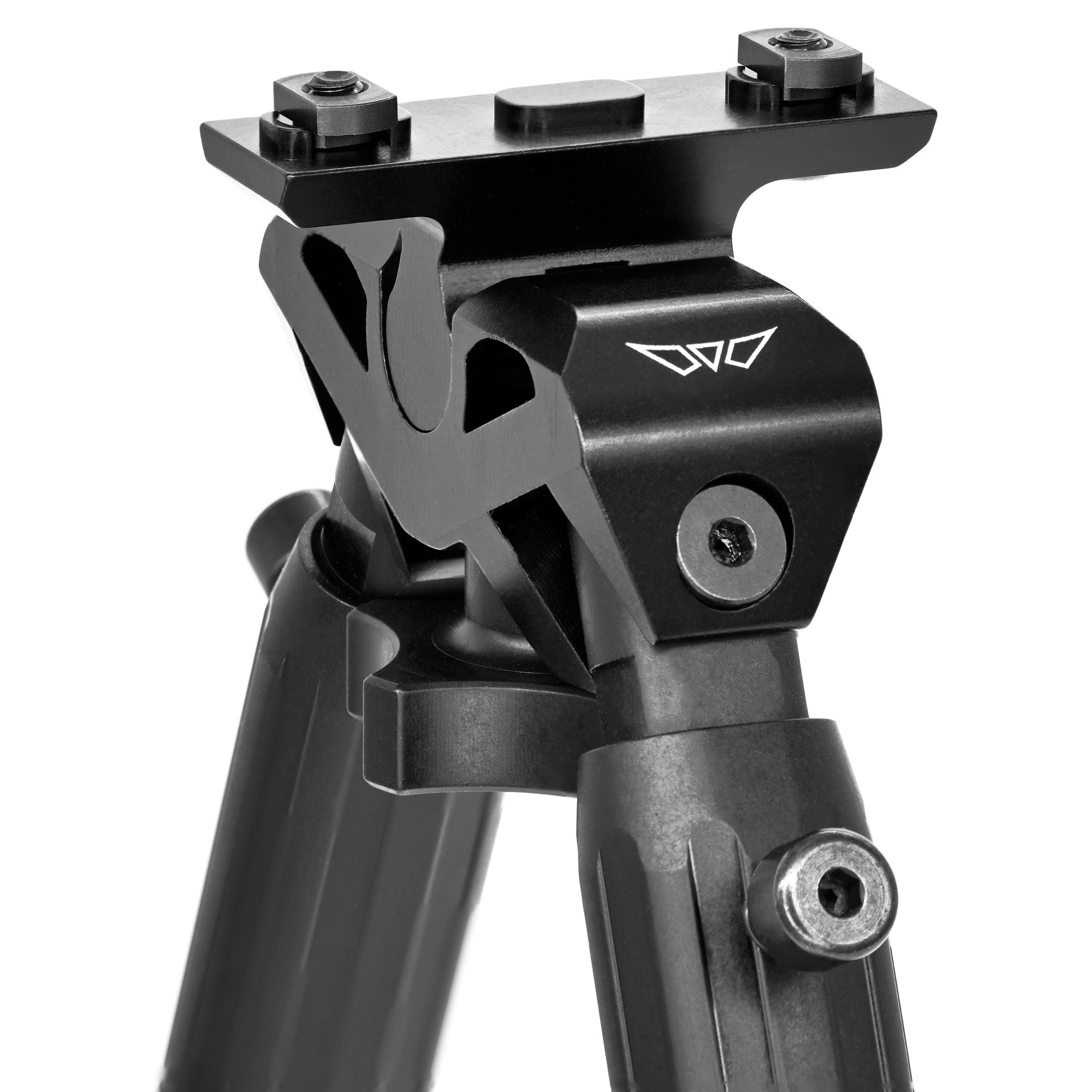 Warne Vapor Bipod M-LOK Black - Adjustable Aluminum Support for Precision Shooting