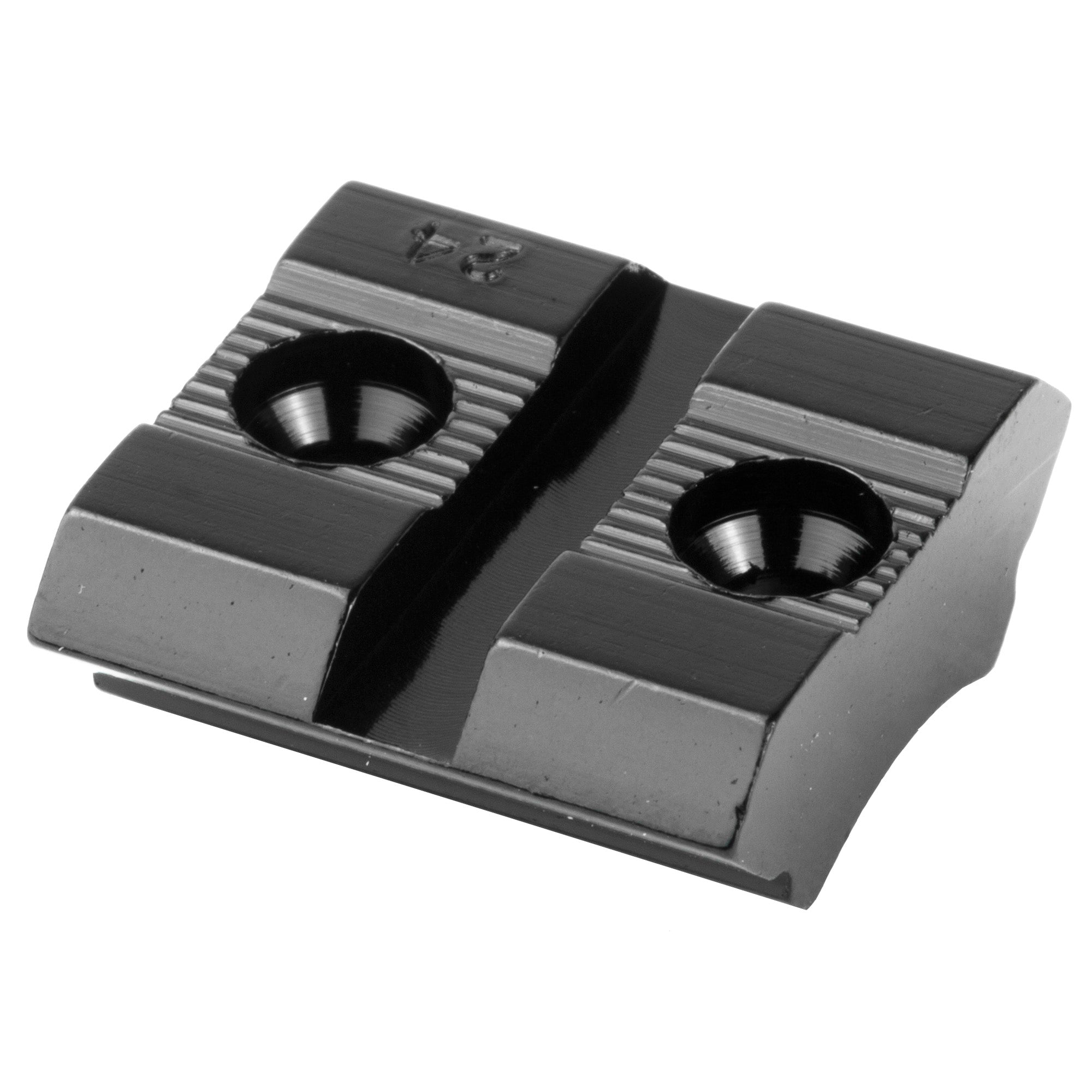 Weaver Black #24Sav MkII 2-Piece Rifle Scope Base for Enhanced Mounting Security