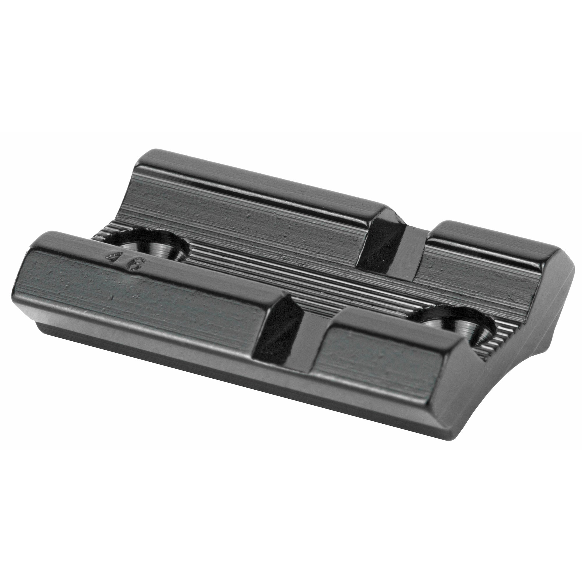 Weaver Model 46 Black Aluminum Two-Piece Base for Rugged Mounting