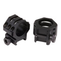 Weaver Tactical Ring 6-Hole High 1 Inch Matte Black - Part 48350